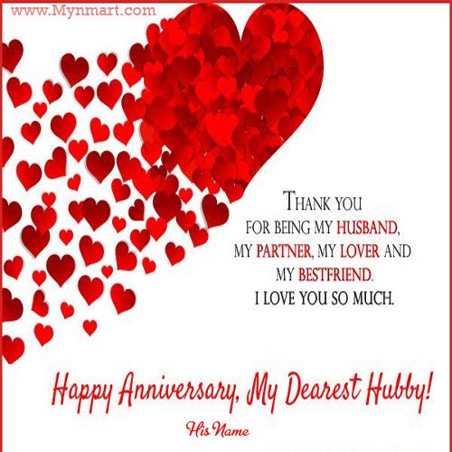 Anniversary Card For Husband Printable