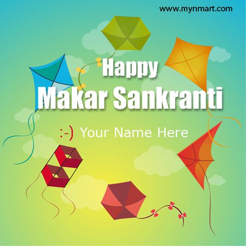  Happy Makar Sankranti kite flying