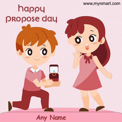 Happy Propose Day with Ring