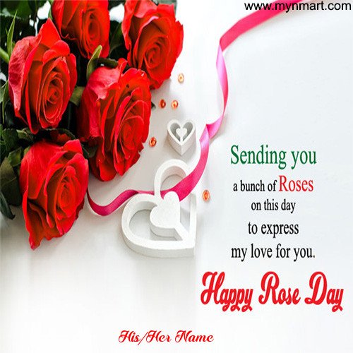Happy Rose Day - Bunch of Roses