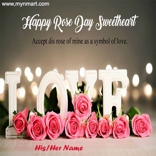 Happy Rose Day Sweetheart