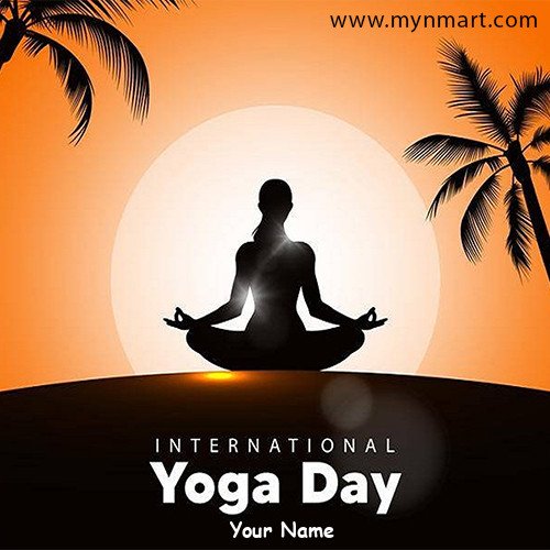 Yoga Day 2022 Greeting With Nature 